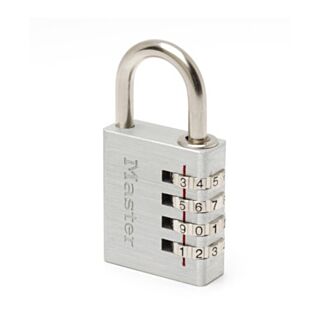 Masterlock 40mm Aluminium Combination Padlock - 4 Digit MLK7640