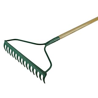 Faithfull Countryman Garden Rake 14 Tine