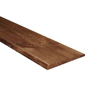 Featheredge Celbronzed 100mm x 1.5m