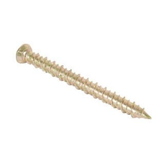 Concrete Screws Csk Hd inc White Cover Cap & T30 Drive Bit ZYP - 7.5 x 100mm (Box 100)