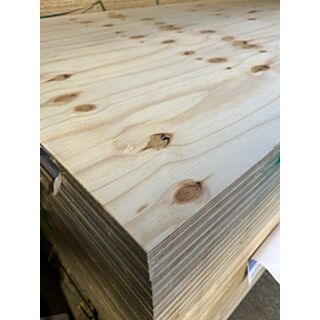 C+/C Elliottis Pine Plywood  E1 CE2+ EN636-2 EN314-2 Class 3 18x1220x2440mm  FSC® Mix 70% Certified