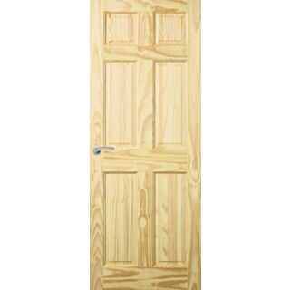 Internal Six Panel Clear Pine Colonial 610 (24) x 1981 x 35mm Door