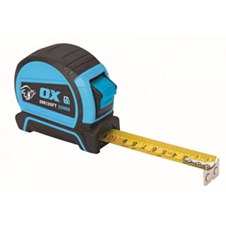 OX-T505455 OX PRO DUAL AUTO LOCK 5m Tape Measure Twinpack