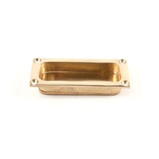 Victorian Brass Flush Pull B526/4