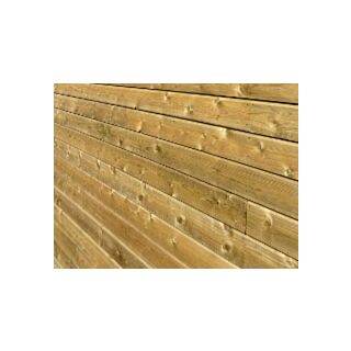 Softwood Treated Rainscreen Cladding (Finished Size 19mm x 142mm with a 138mm Face at 12mm spacing) - 70% PEFC Certified