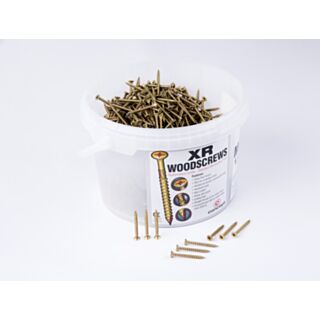 M5.0X80MM Concept YZP XR Gold Woodscrews (Tub 400)